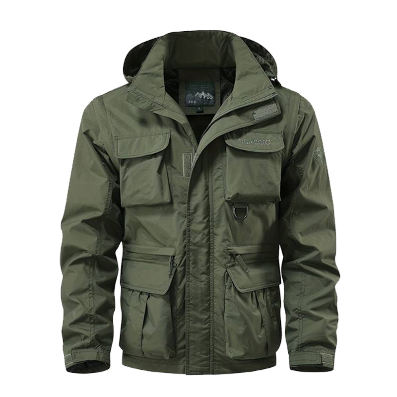 Outdoor Sport Waterproof Jacket - Jaket Pria Anti Angin Tahan Air