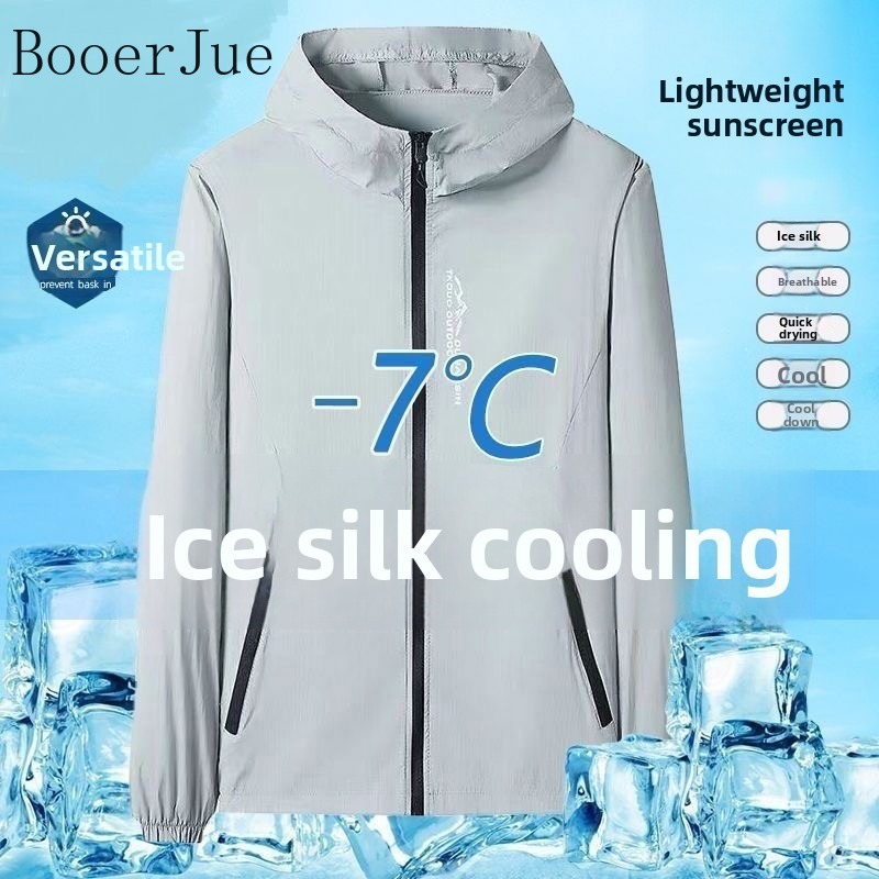 Outdoor Sport Jacket - Jaket Olahraga Ringan Pria Anti UV
