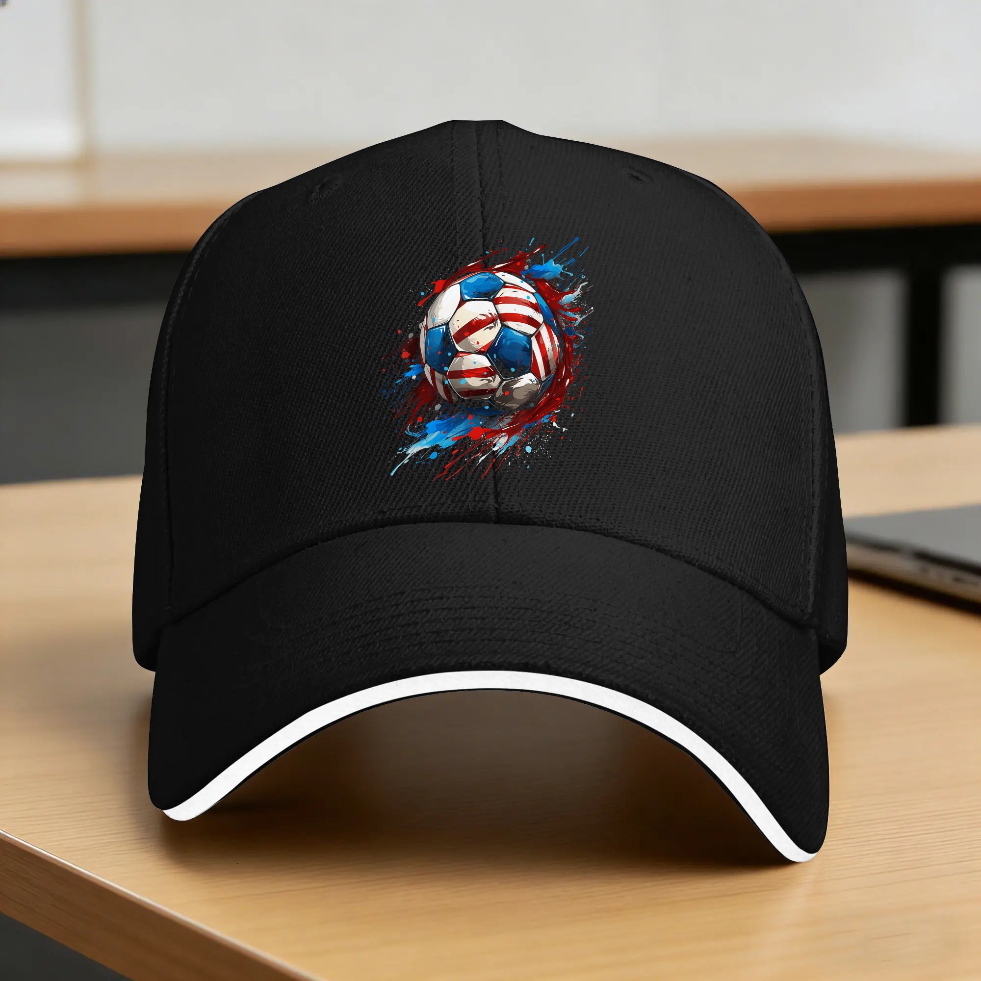 Outdoor Sport Usa - Topi Bisbol Bendera Amerika Serikat untuk