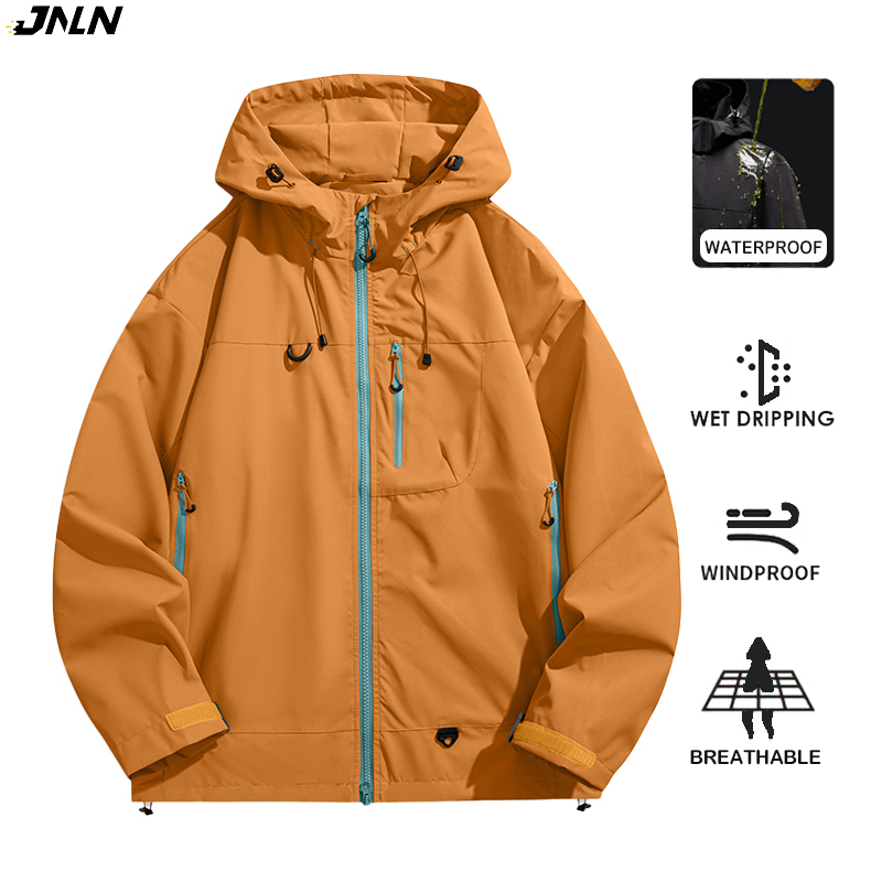 Outdoor Sport Waterproof Jacket - JNLN Jaket Hiking Tahan Air Pria