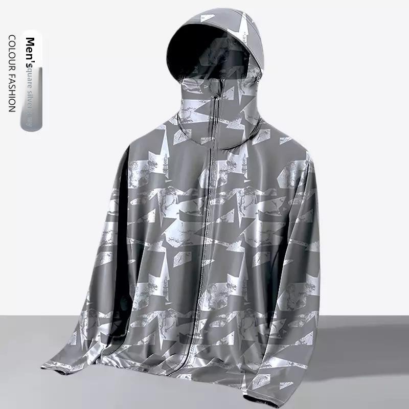 Outdoor Sport Jacket - Jaket Pelindung Matahari Luar Ruangan Berkerudung