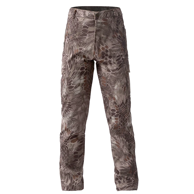 Outdoor Sport Waterproof Pants - Celana Kamuflase Taktis Cangkang Lunak Kulit