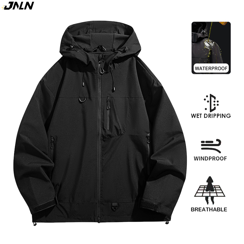 Outdoor Sport Waterproof Jacket - JNLN Uniseks Jaket Tahan Air Olahraga
