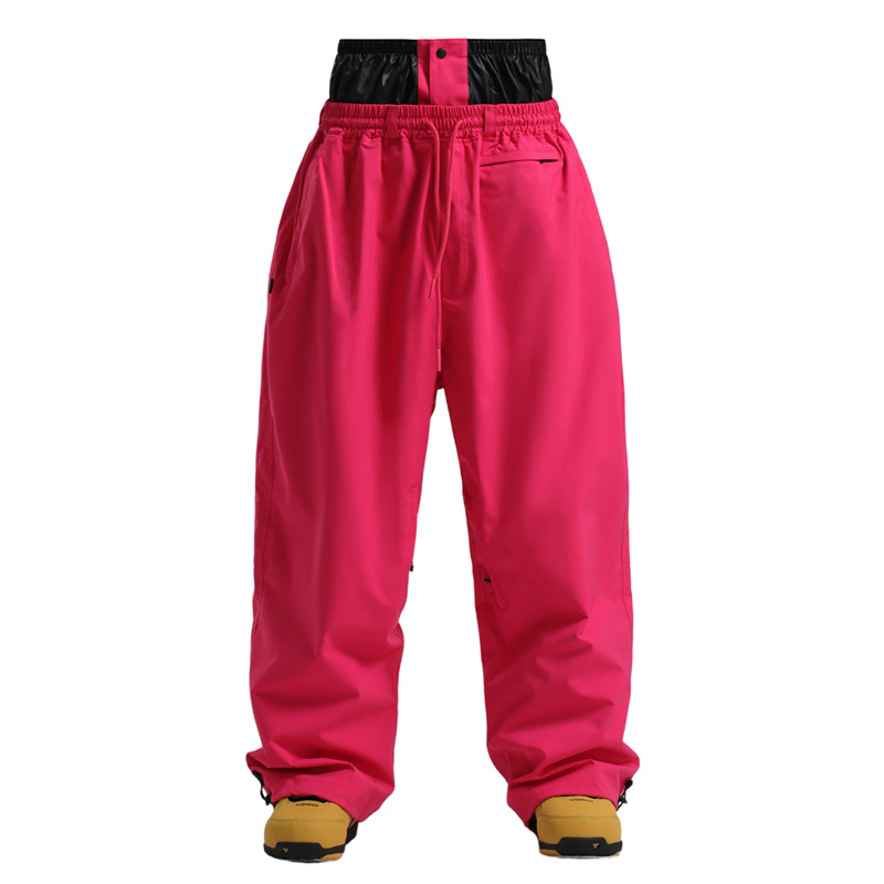 Outdoor Sport Waterproof Pants - Celana Ski Wanita Solid Pria Tahan