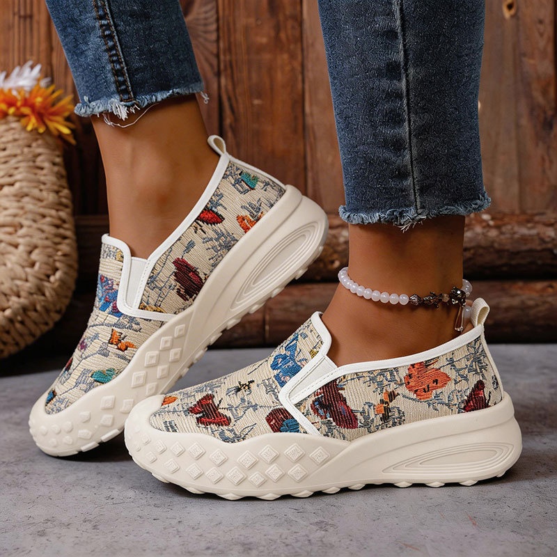 Outdoor Sports Shoes - Sepatu Wanita Nyaman Bernapas Kasual Olahraga