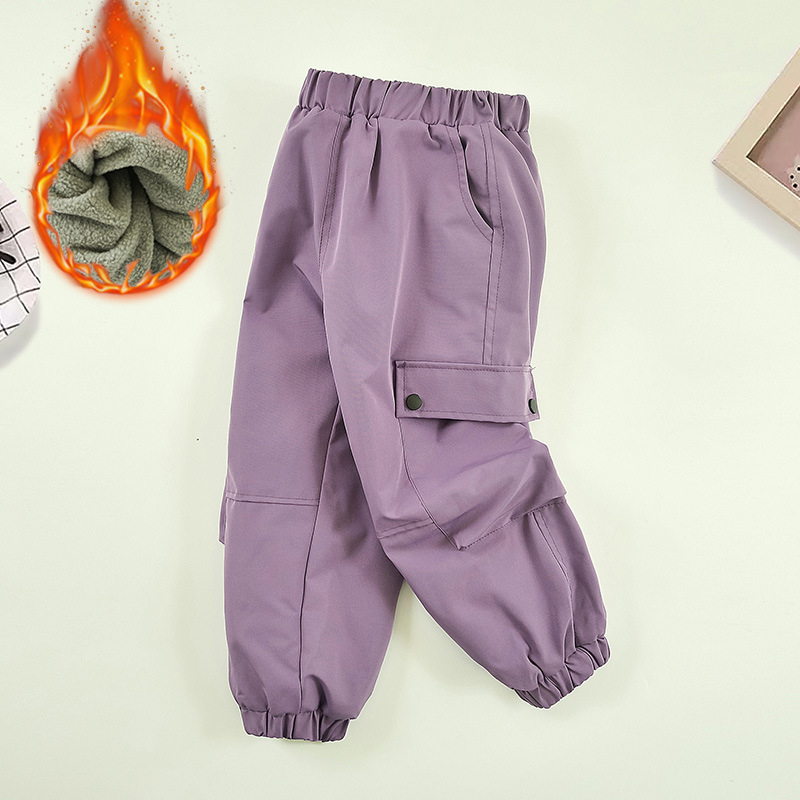 Outdoor Sport Waterproof Pants - Celana Bulu Anak Perempuan Remaja Musim