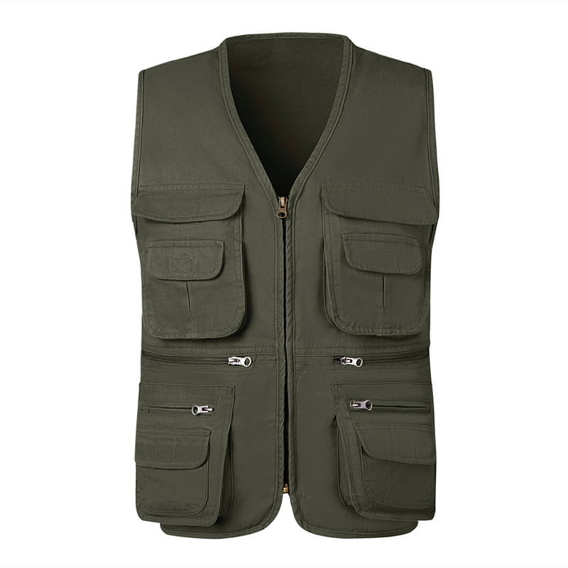 Outdoor Sport Jacket - Rompi memancing mendaki taktis pria musim