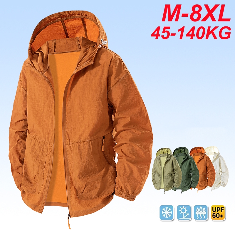 Outdoor Sport Waterproof Jacket - UPF 50+ Jaket Hiking Musim Panas