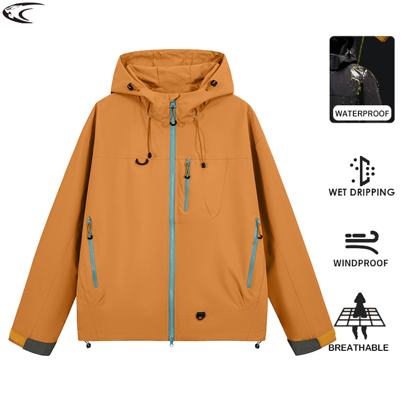 Outdoor Sport Waterproof Jacket - LNGXO Jaket Hiking Tahan Air Pria