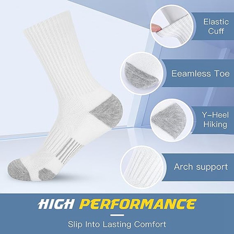6 pasang kaus kaki lari Buffer - Outdoor Sport Hose ulasan dan harga