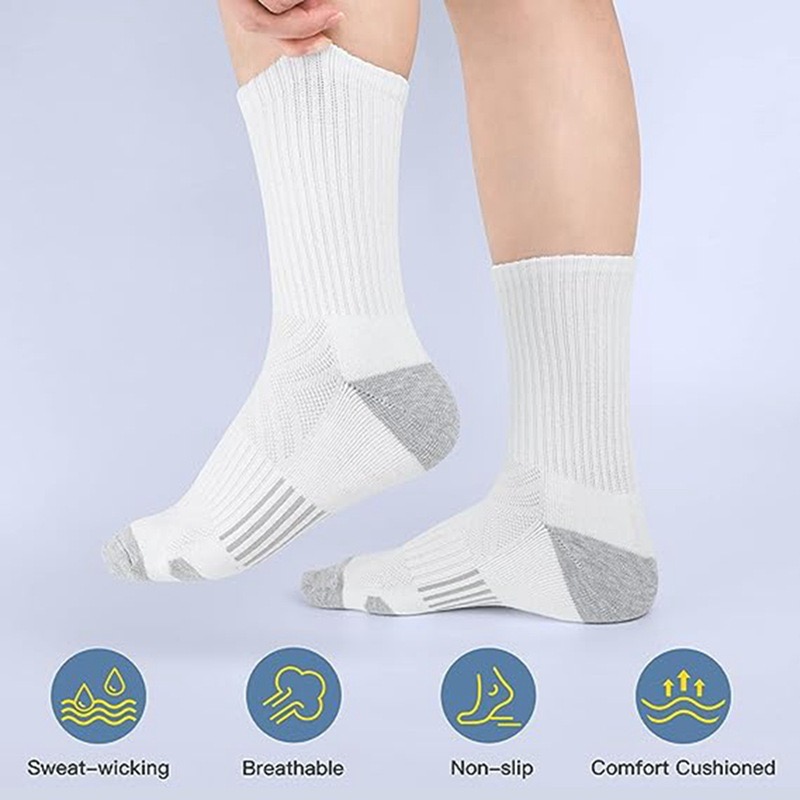 6 pasang kaus kaki lari Buffer - Outdoor Sport Hose ulasan dan harga