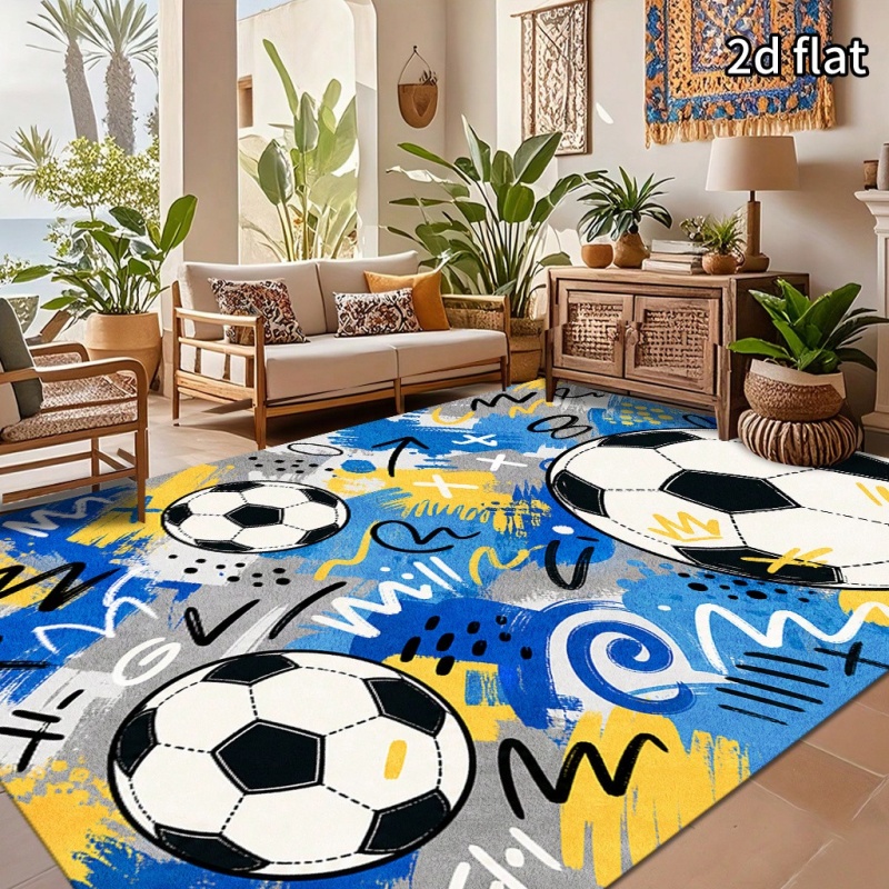 Karpet Area Sepak Bola Motif G - Outdoor Sport Background ulasan dan harga