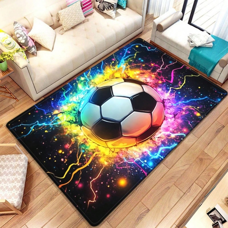 Karpet Area Sepak Bola Motif G - Outdoor Sport Background ulasan dan harga