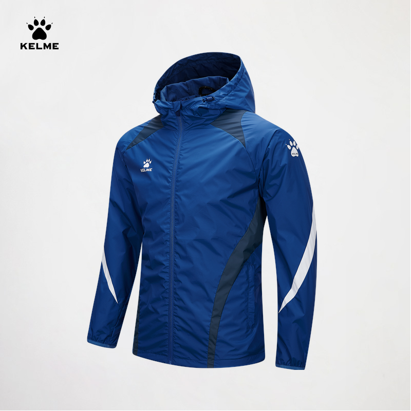KELME jaket bertudung tahan ai - Outdoor Sport Waterproof Jacket ulasan dan harga