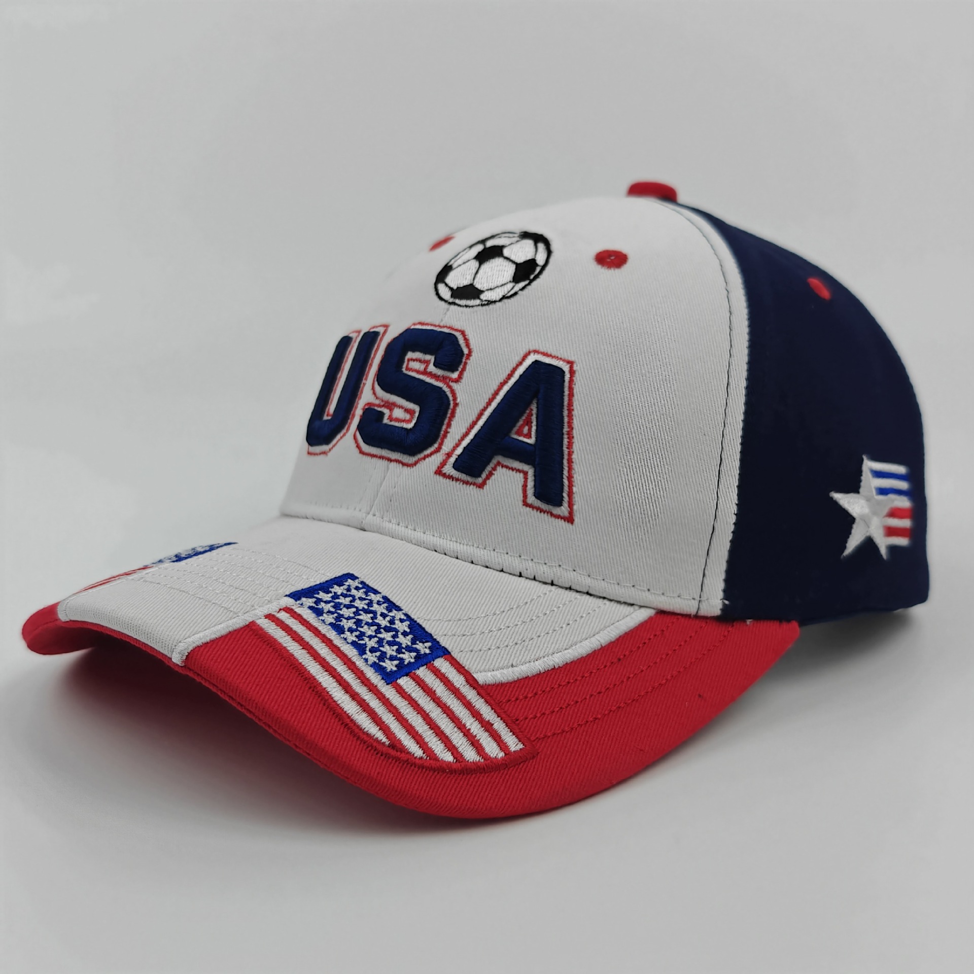 Topi Bisbol Bordir Huruf USA u - Outdoor Sport Usa ulasan dan harga