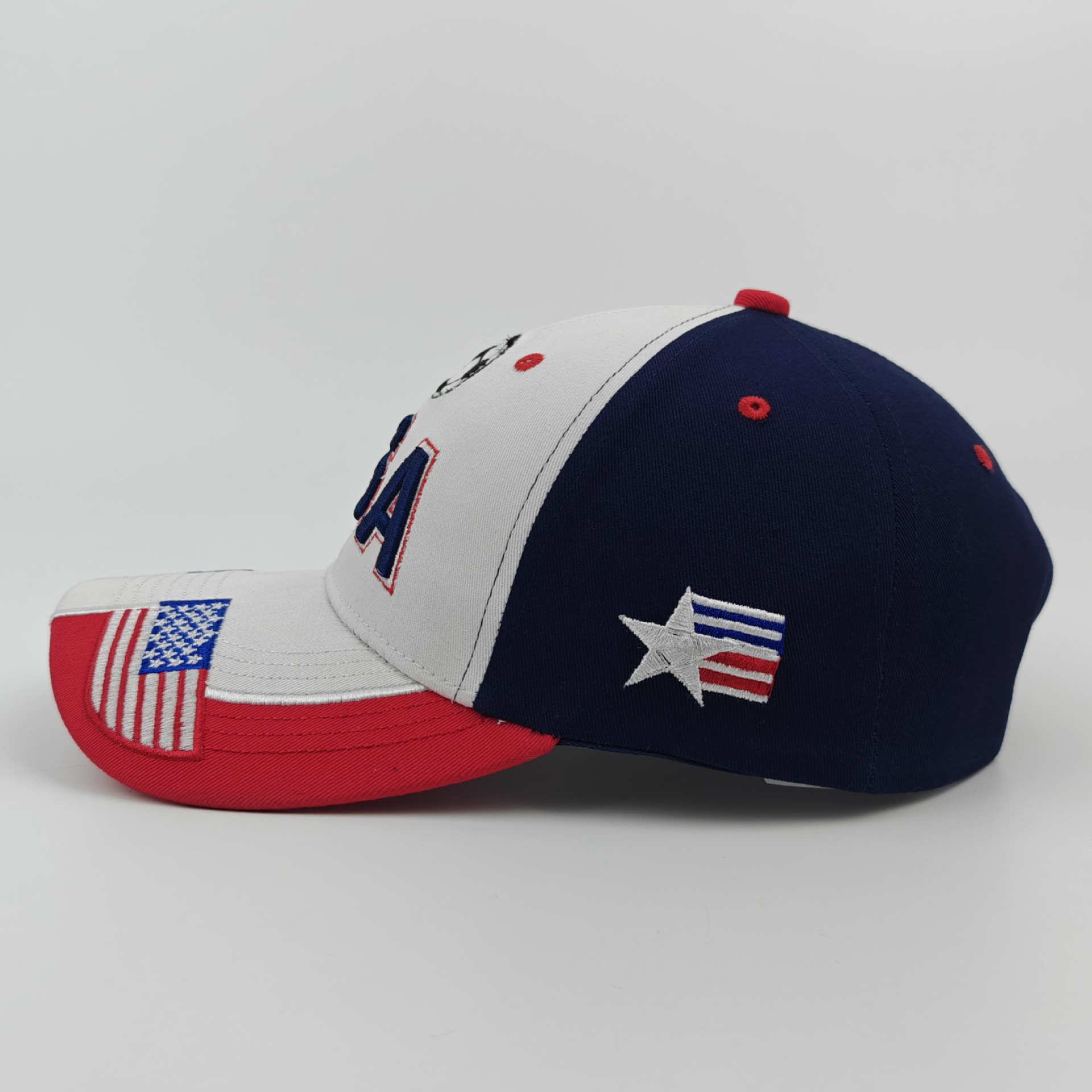 Topi Bisbol Bordir Huruf USA u - Outdoor Sport Usa ulasan dan harga