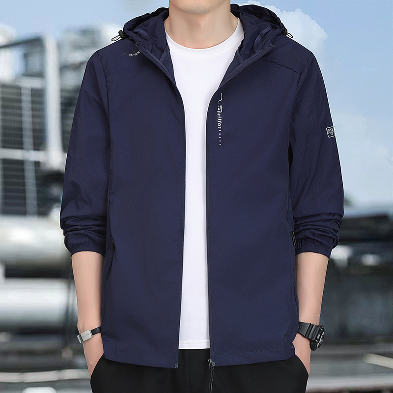 Jaket Pria Musim Panas Anti Ai - Outdoor Sport Waterproof Jacket ulasan dan harga
