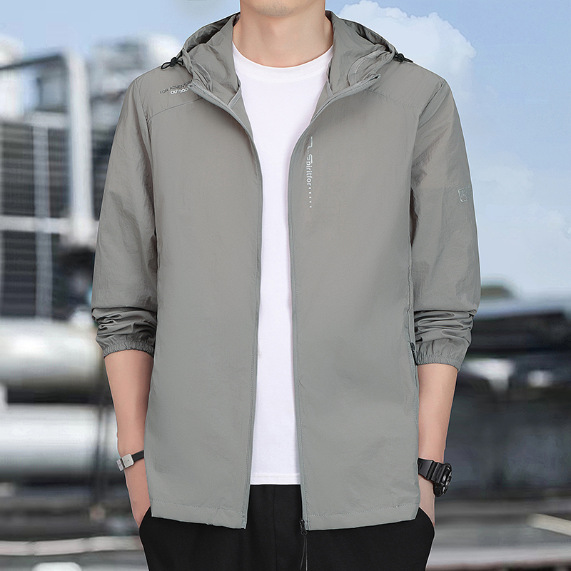 Jaket Pria Musim Panas Anti Ai - Outdoor Sport Waterproof Jacket ulasan dan harga