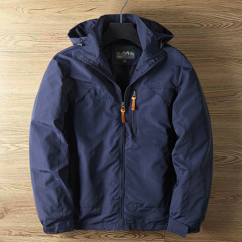 Jaket Tahan Hujan Pria Musim S - Outdoor Sport Waterproof Jacket ulasan dan harga