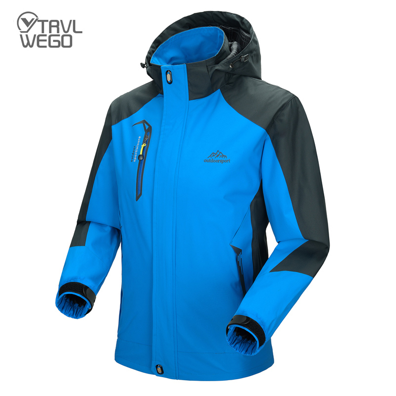 TRVLWEGO jaket Hiking musim gu - Outdoor Sport Waterproof Jacket ulasan dan harga