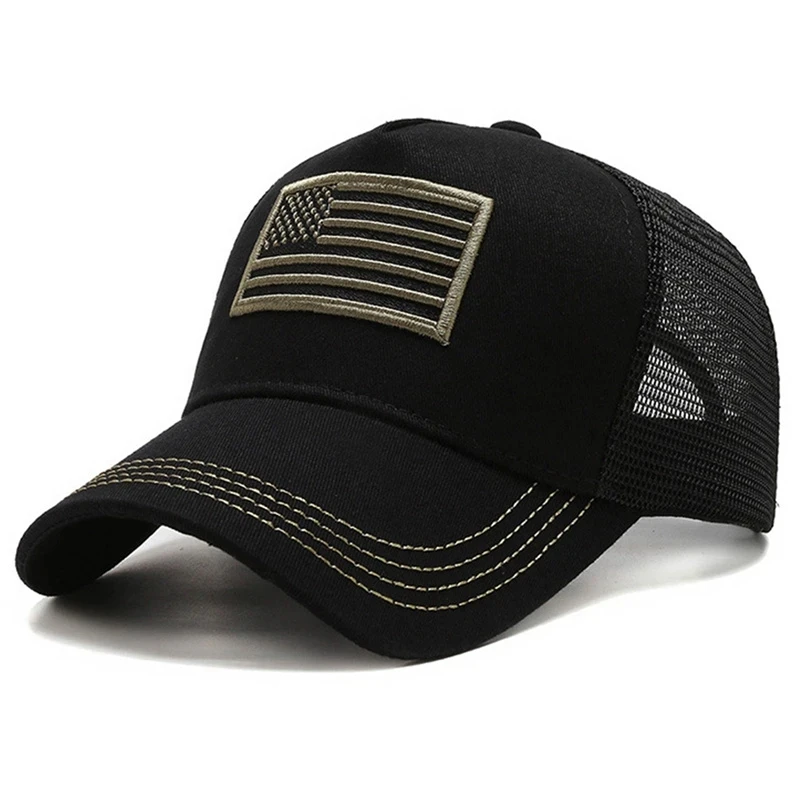 Topi Bisbol Jaring Bendera AS  - Outdoor Sport Usa ulasan dan harga