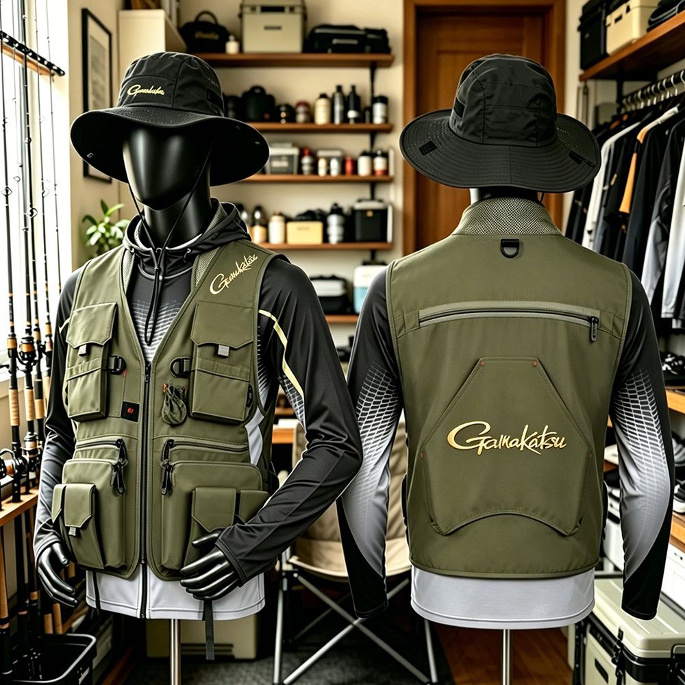 Rompi Pancing Gamakatsu Men Mu - Outdoor Sport Jacket ulasan dan harga