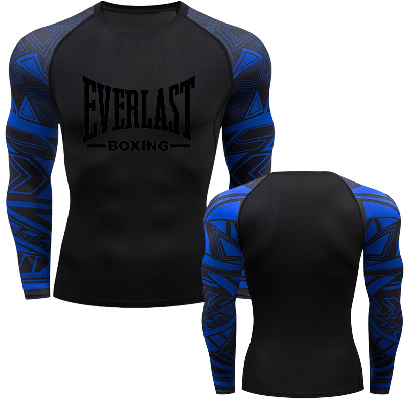 EVERLAST BOXING Kaos Kompresi  - Outdoor Sportswear ulasan dan harga