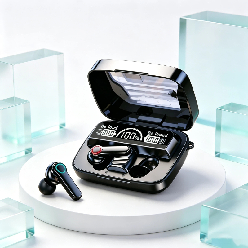 Headphone Bluetooth TWS, Earbu - Outdoor Sport Background ulasan dan harga