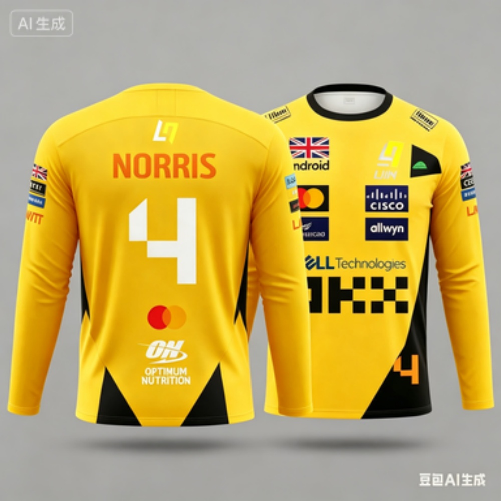 Norris No.4 Racing Suit Atasan - Outdoor Sportswear ulasan dan harga